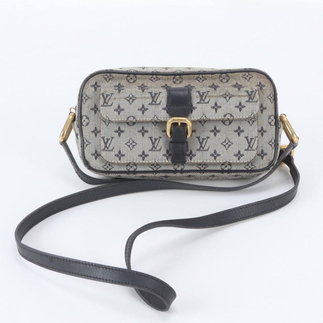 Louis Vuitton Monogram Mini Juliette MM Navy M92217 Leather Shoulder Bag for Women: --- Catalog ---Category: SizeSize (HxWxD): 11cm x 21cm x 5cm / 4.33'' x 8.26'' x 1.96''Category: DesignType: Shoulder bagColor: NavyGender: WomenMaterial: Leather , Canvas Category: GeneralBrand: