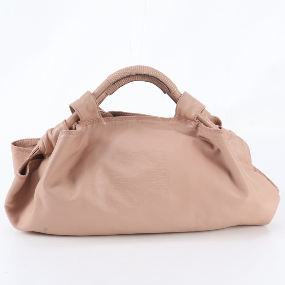 Loewe Anagram Nappa Aire Leather Handbag Tote Bag - Pink Women's: --- Catalog ---Category: SizeSize (HxWxD): 20cm x 40cm x 20cm / 7.87'' x 15.74'' x 7.87''Category: DesignType: Handbag, Tote bagColor: PinkGender: WomenMaterial: Leather Category: GeneralBrand: Loewe-