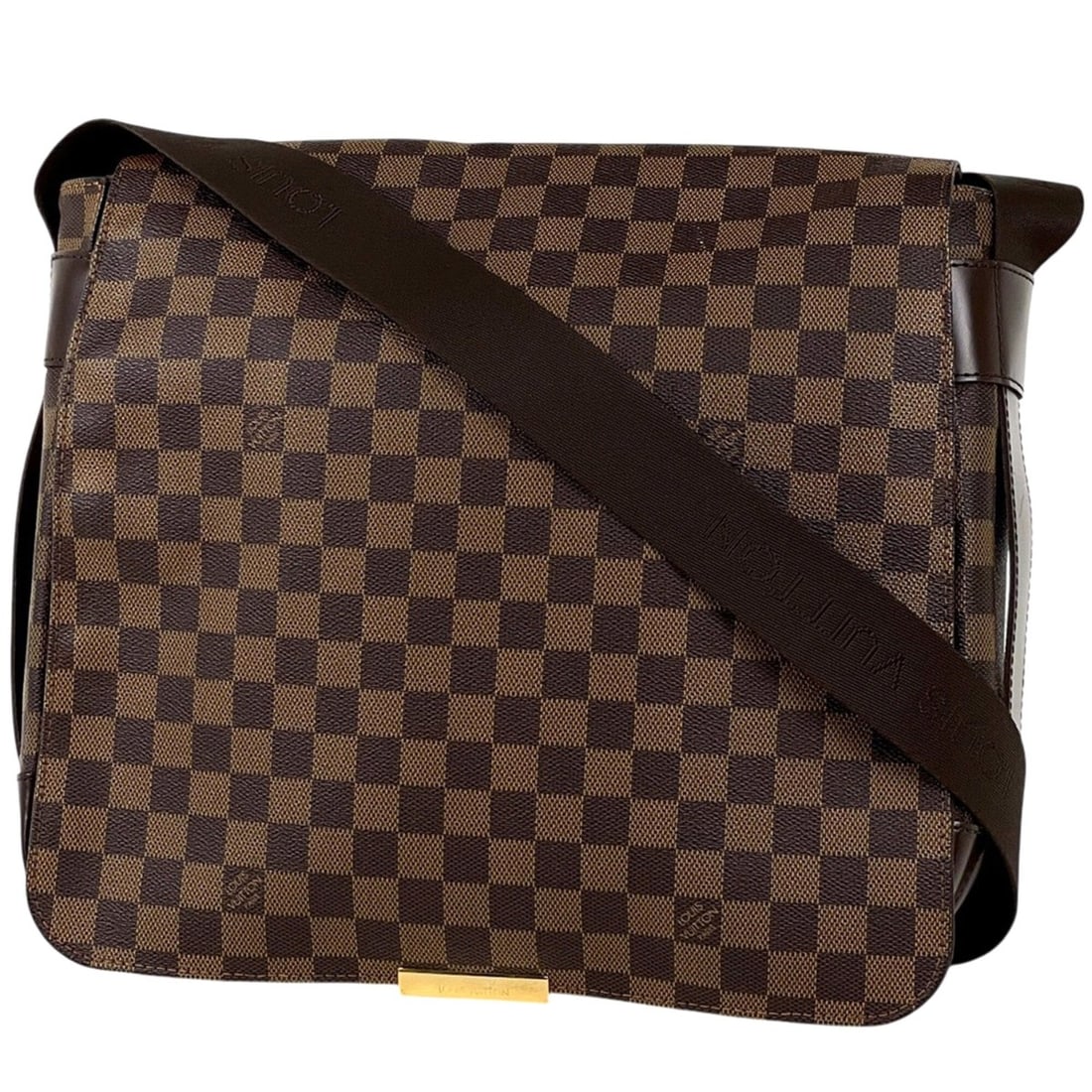 Louis Vuitton Bastille Shoulder Bag, Damier Brown, N45258, Men's: --- Catalog ---Category: SizeSize (HxWxD): 31cm x 33cm x 10cm / 12.2'' x 12.99'' x 3.93''Category: DesignType: Shoulder bagColor: Brown, Damier CanvasGender: MenCategory: GeneralLine: DamierBrand: Lou