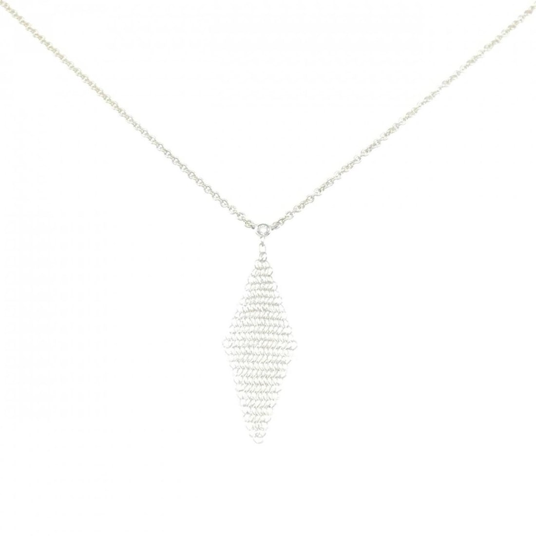 Tiffany Mesh Necklace: --- Catalog ---Category: SizeNeck Circumference: 41 cm / 16.14''Category: DesignColor: SilverGender: WomenMaterial: Silver 925Pendant Type: PendantNecklace Type: NecklaceCategory: GeneralBrand: