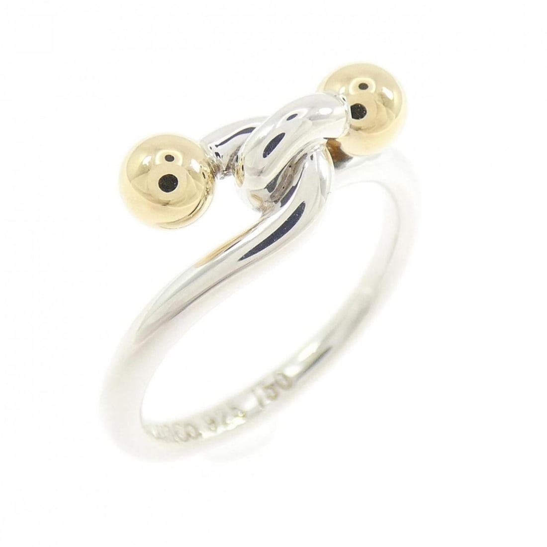 Tiffany hook ring: --- Catalog ---Category: SizeJP Size: 7.5US Size: 4Category: DesignType: Band ringColor: SilverGender: WomenMaterial: Silver 925Category: GeneralBrand: Tiffany--- Item List ---Section: