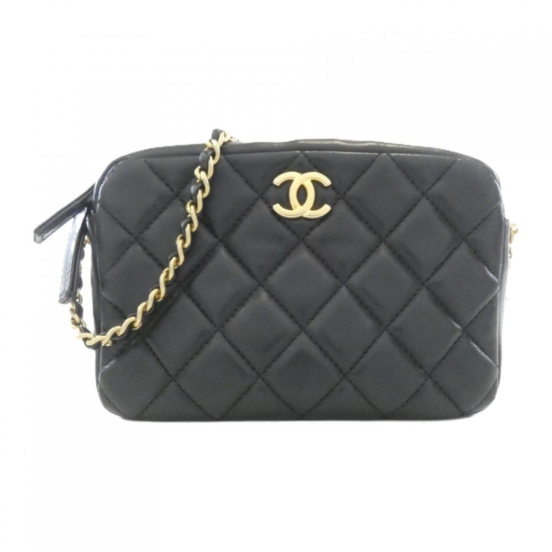Chanel shoulder bag: --- Catalog ---Category: SizeSize (HxWxD): 11cm x 16cm x 5.5cm / 4.33'' x 6.29'' x 2.16''Category: DesignType: Shoulder bagColor: BlackGender: WomenMaterial: Leather Hardware Color: GoldLeather/Fur