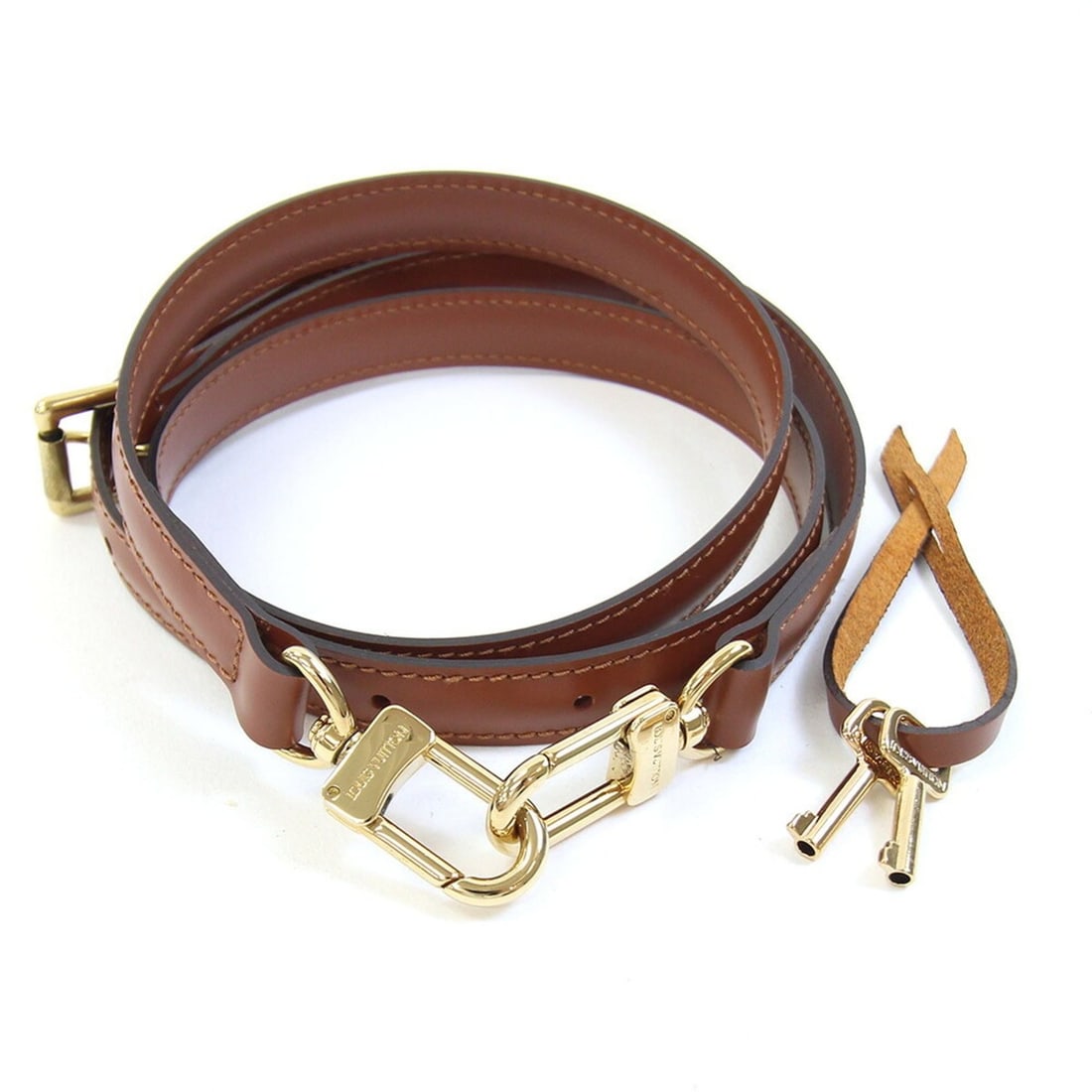 Louis Vuitton Shoulder Strap, Adjustable Brown, LV Bag Replacement LOUIS VUITTON: --- Catalog ---Category: SizeStrap Drop: 1.2m / 47.24''Category: DesignType: Shoulder bagColor: Brown, MonogramGender: WomenMaterial: Leather , Metal Category: GeneralBrand: Louis VuittonCountry of Or