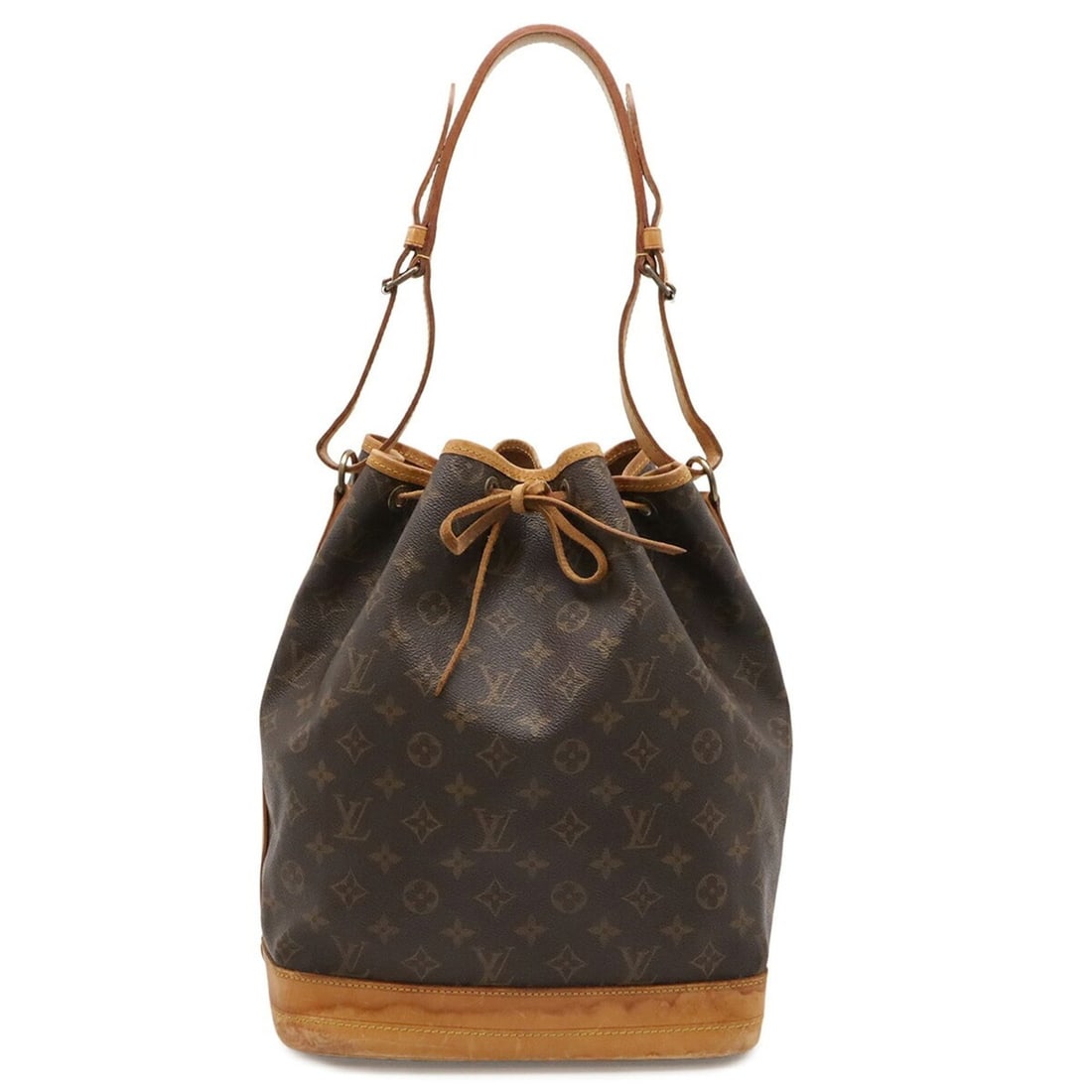 LOUIS VUITTON Louis Vuitton Monogram Noe Shoulder Bag Model M42224: --- Catalog ---Category: SizeSize (HxWxD): 35cm x 26cm x 19cm / 13.77'' x 10.23'' x 7.48''Category: DesignType: Shoulder bagColor: BrownGender: WomenMaterial: Monogram , Canvas , PVC , Coated canvas C