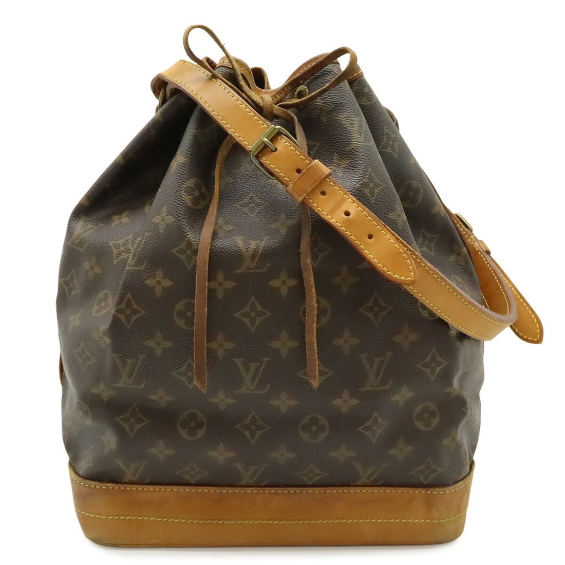 LOUIS VUITTON Louis Vuitton Monogram Noe Shoulder Bag Model M42224: --- Catalog ---Category: SizeSize (HxWxD): 35cm x 25.5cm x 19cm / 13.77'' x 10.03'' x 7.48''Category: DesignType: Shoulder bagColor: BrownGender: WomenMaterial: Monogram , Canvas , PVC , Coated canvas