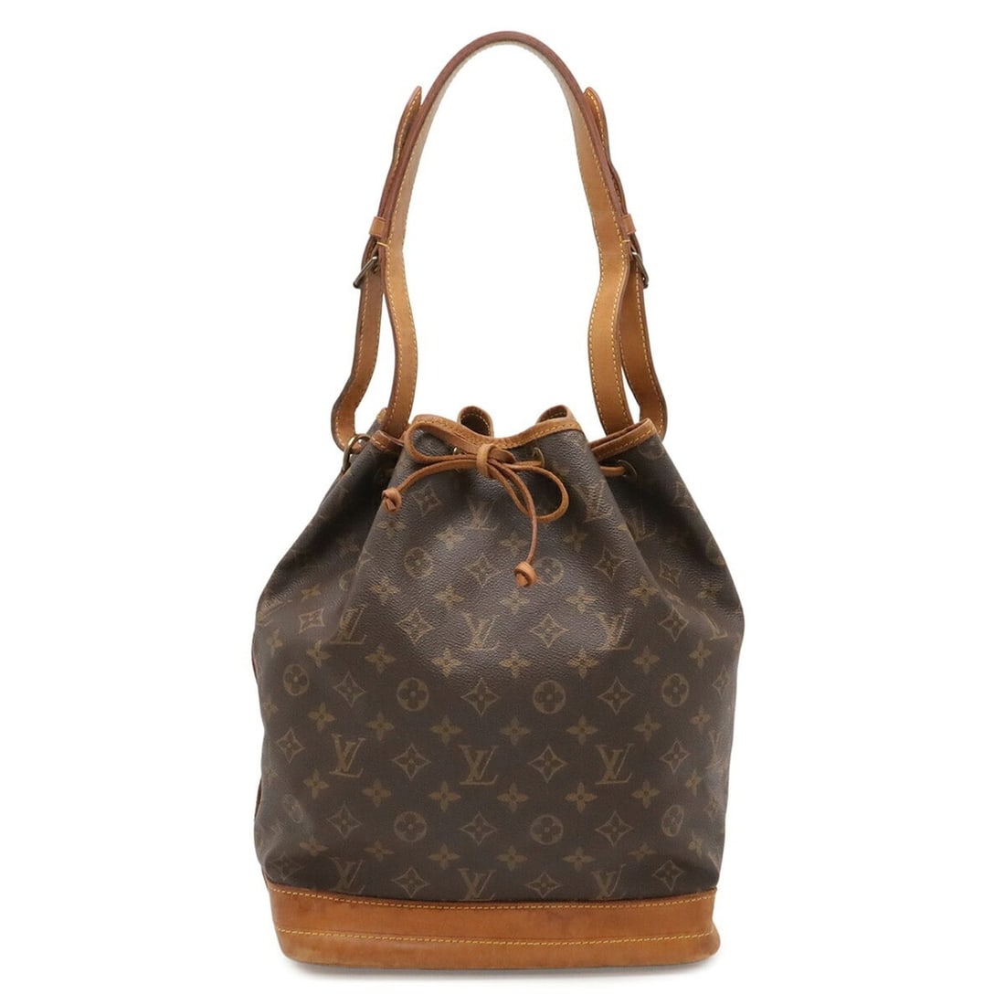 LOUIS VUITTON Louis Vuitton Monogram Noe Shoulder Bag Model M42224: --- Catalog ---Category: SizeSize (HxWxD): 35cm x 26.5cm x 19cm / 13.77'' x 10.43'' x 7.48''Category: DesignType: Shoulder bagColor: BrownGender: WomenMaterial: Monogram , Canvas , PVC , Coated canvas