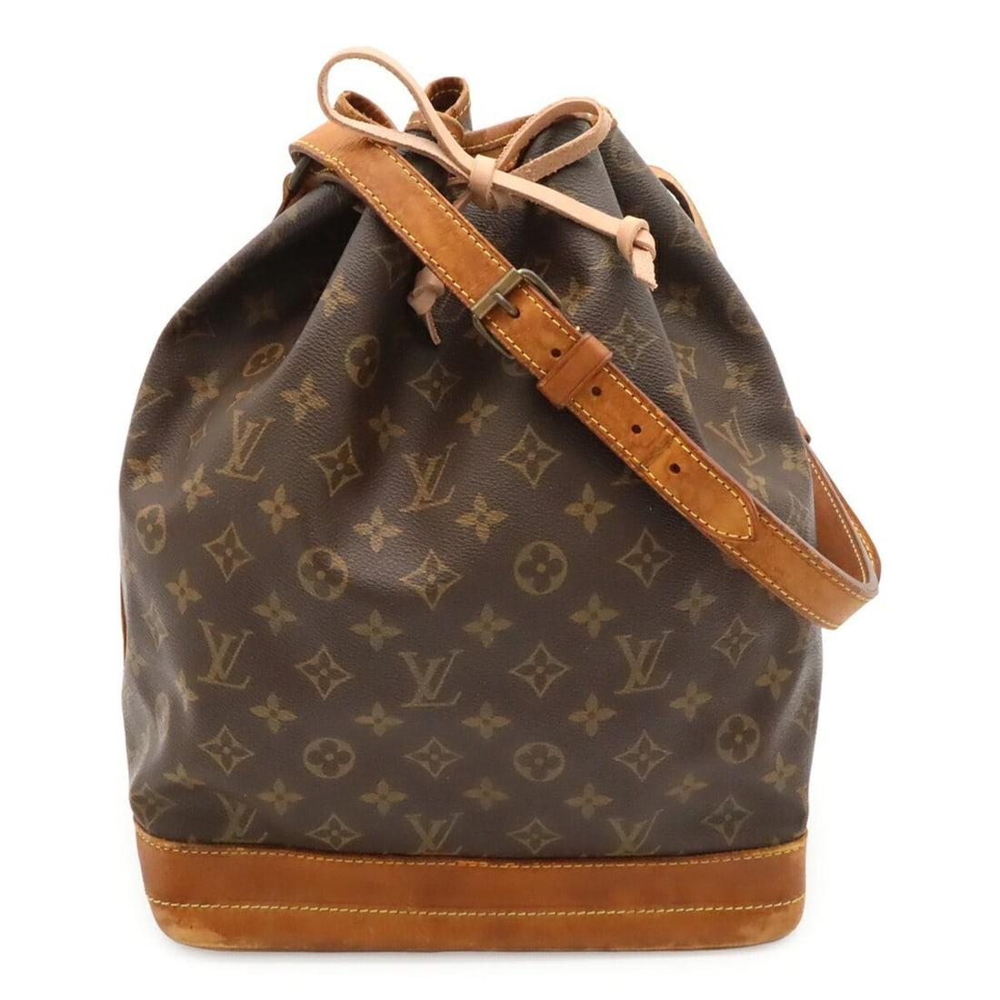 LOUIS VUITTON Louis Vuitton Monogram Noe Shoulder Bag Model M42224: --- Catalog ---Category: SizeSize (HxWxD): 35cm x 26cm x 18.5cm / 13.77'' x 10.23'' x 7.28''Category: DesignType: Shoulder bagColor: BrownGender: WomenMaterial: Monogram , Canvas , PVC , Coated canvas
