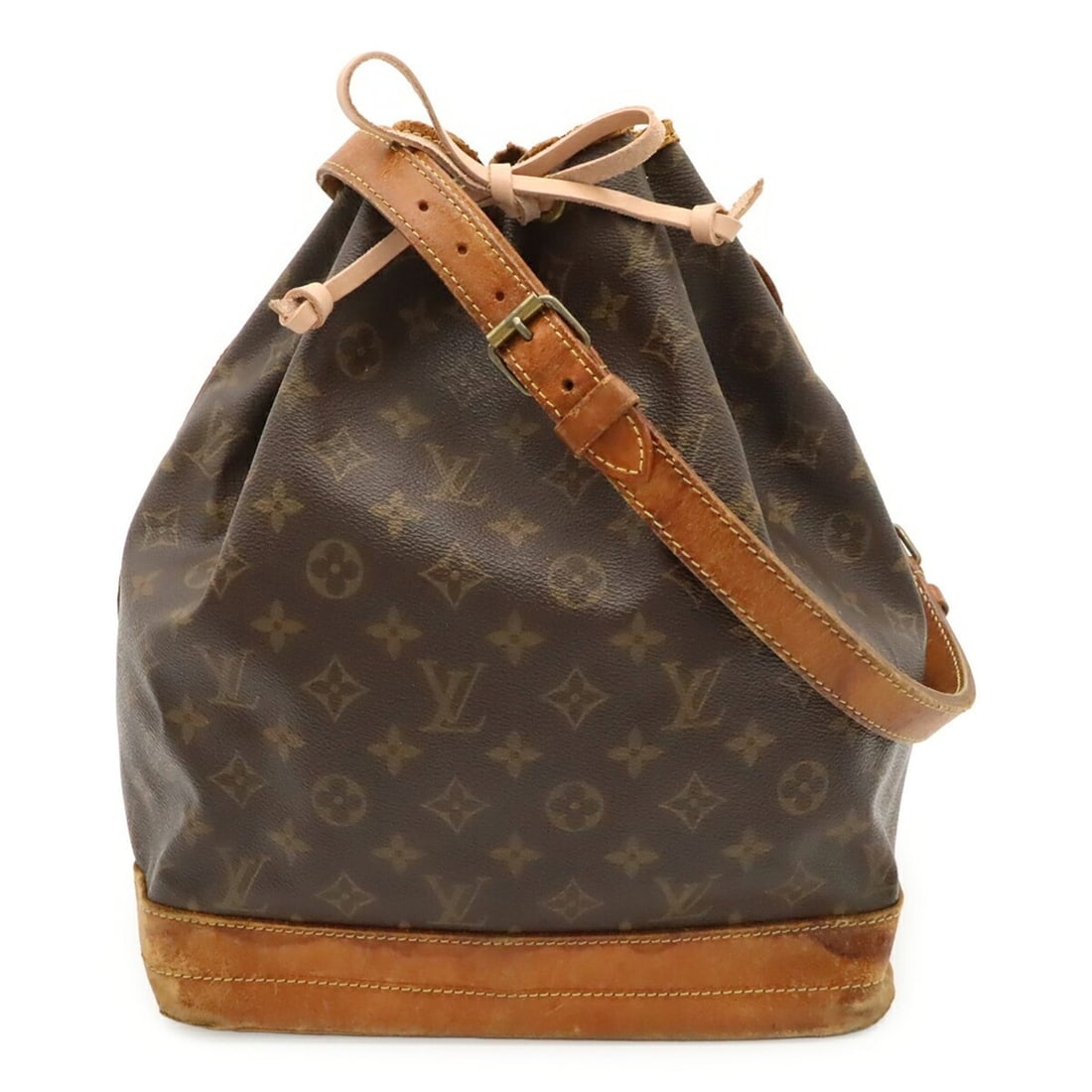 LOUIS VUITTON Louis Vuitton Monogram Noe Shoulder Bag Model M42224: --- Catalog ---Category: SizeSize (HxWxD): 34.5cm x 26cm x 18.5cm / 13.58'' x 10.23'' x 7.28''Category: DesignType: Shoulder bagColor: BrownGender: WomenMaterial: Monogram , Canvas , PVC , Coated canv