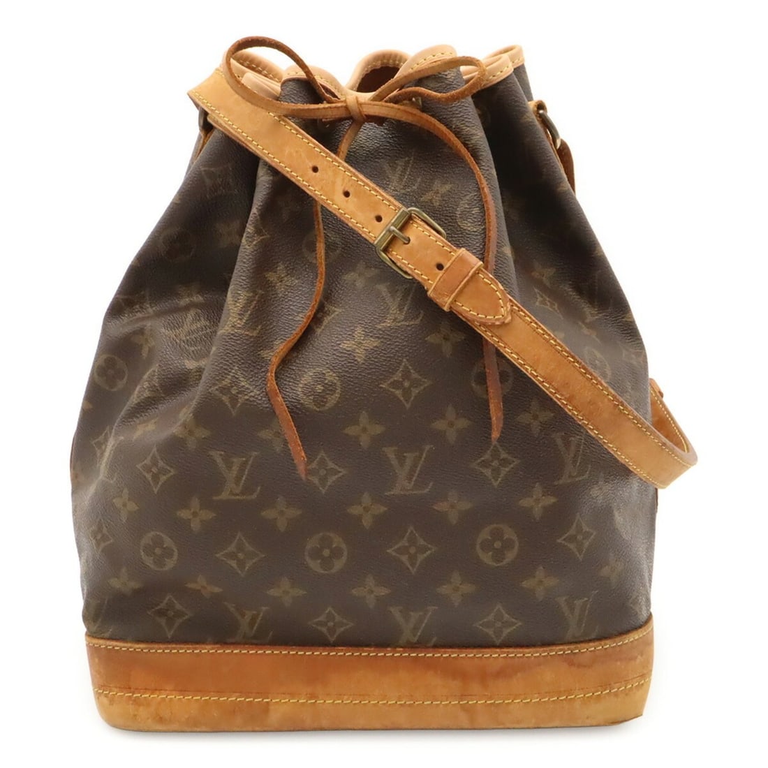 LOUIS VUITTON Louis Vuitton Monogram Noe Shoulder Bag Model M42224: --- Catalog ---Category: SizeSize (HxWxD): 34cm x 26cm x 19cm / 13.38'' x 10.23'' x 7.48''Category: DesignType: Shoulder bagColor: BrownGender: WomenMaterial: Monogram , Canvas , PVC , Coated canvas C