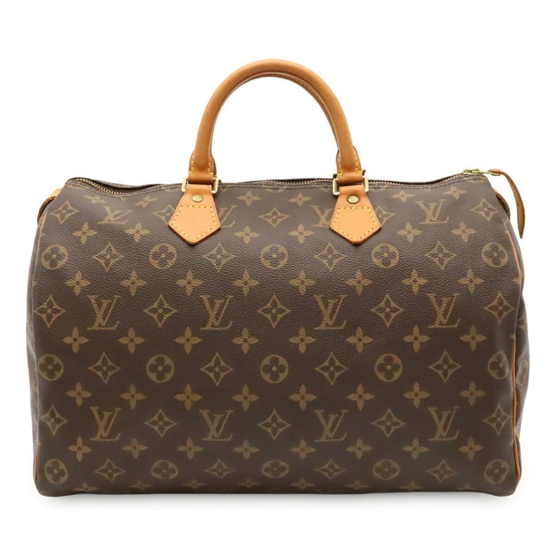LOUIS VUITTON Louis Vuitton Monogram Speedy 35 Handbag Travel Bag M41524 (1 of 16)