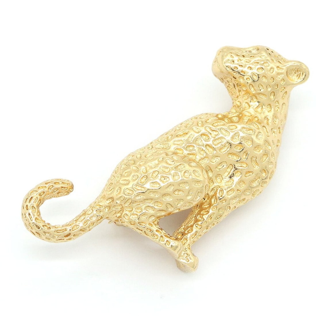 Christian Dior Dior brooch, panther, gold metal, stone, vintage, women's, leopard, animal,: --- Catalog ---Category: SizeCharm Size: 2.6cm x 5.1cm / 1.02'' x 2.01''Category: DesignType: BroochColor: GoldGender: WomenMaterial: MetalCategory: GeneralBrand: Christian Dior--- Item List ---Sectio