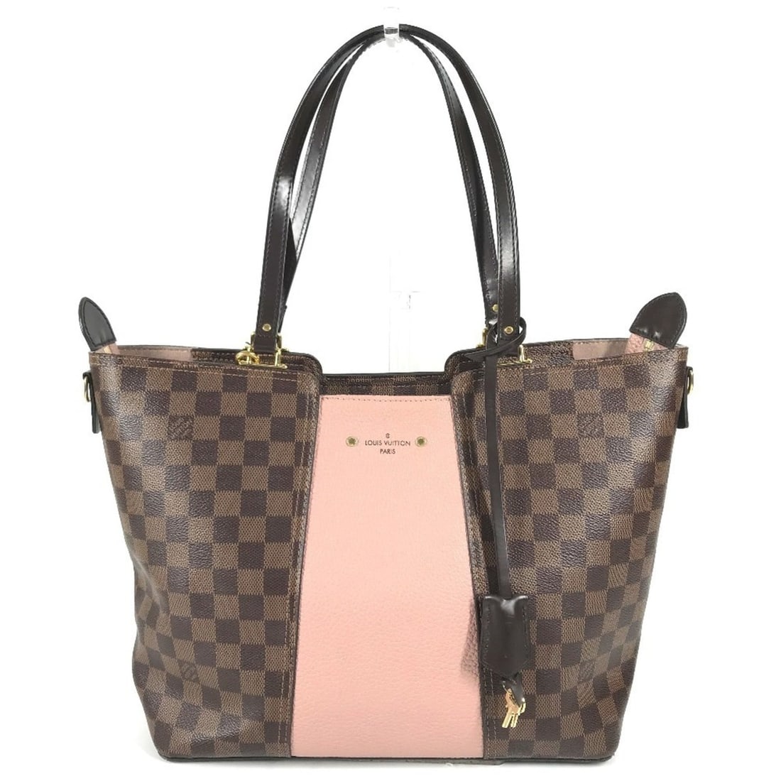 LOUIS VUITTON N44041 Damier Jersey Bag, Handbag, Shoulder Tote Canvas, Women's, Magnolia Pink: --- Catalog ---Category: SizeSize (HxWxD): 26cm x 30.5cm x 14cm / 10.23'' x 12'' x 5.51''Category: DesignType: Handbag, Shoulder bag, Tote bagColor: Brown, Damier Canvas, Galle, Magnolia, PinkGender: 