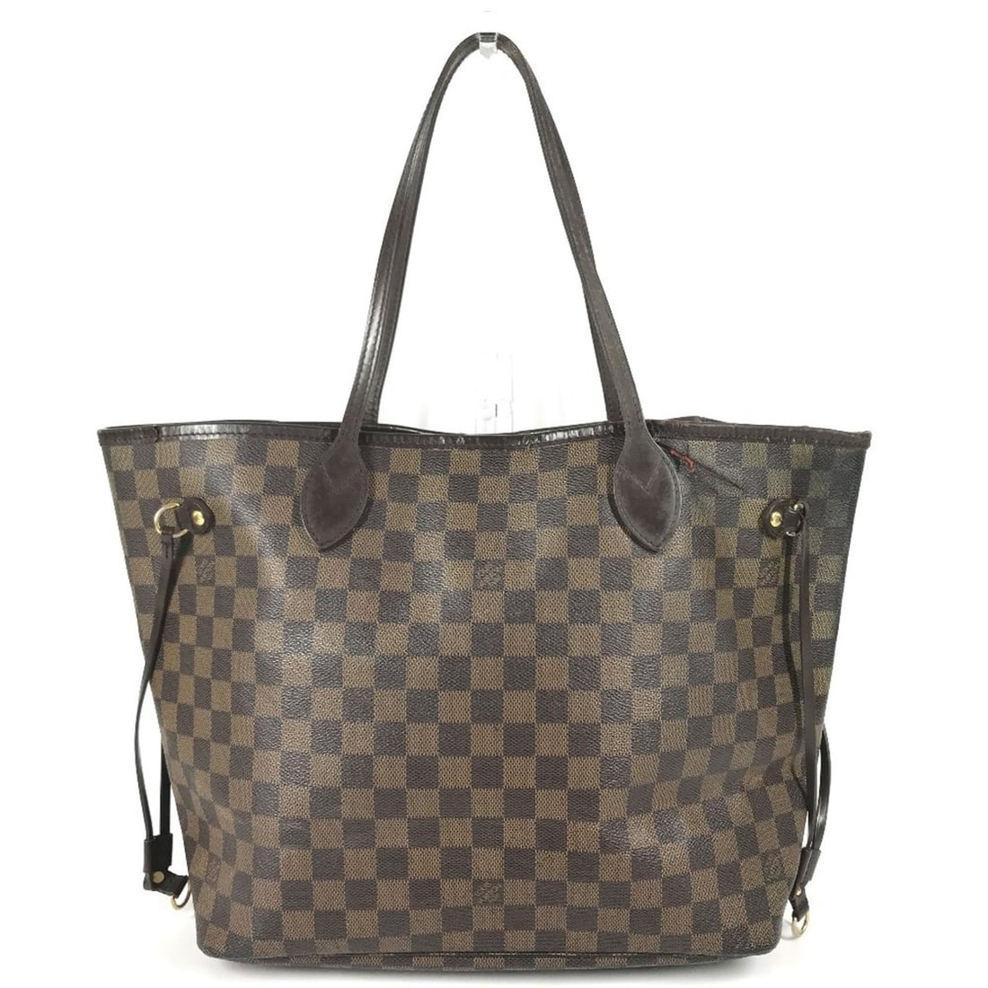 LOUIS VUITTON N51105 Damier Neverfull MM Bag, Handbag, Shoulder Tote Canvas, Women's, Ebene Brown: --- Catalog ---Category: SizeSize (HxWxD): 28.5cm x 31.5cm x 15cm / 11.22'' x 12.4'' x 5.9''Category: DesignType: Handbag, Shoulder bag, Tote bagColor: Brown, Damier Canvas, Ebene, GalleGender: Men,Wo