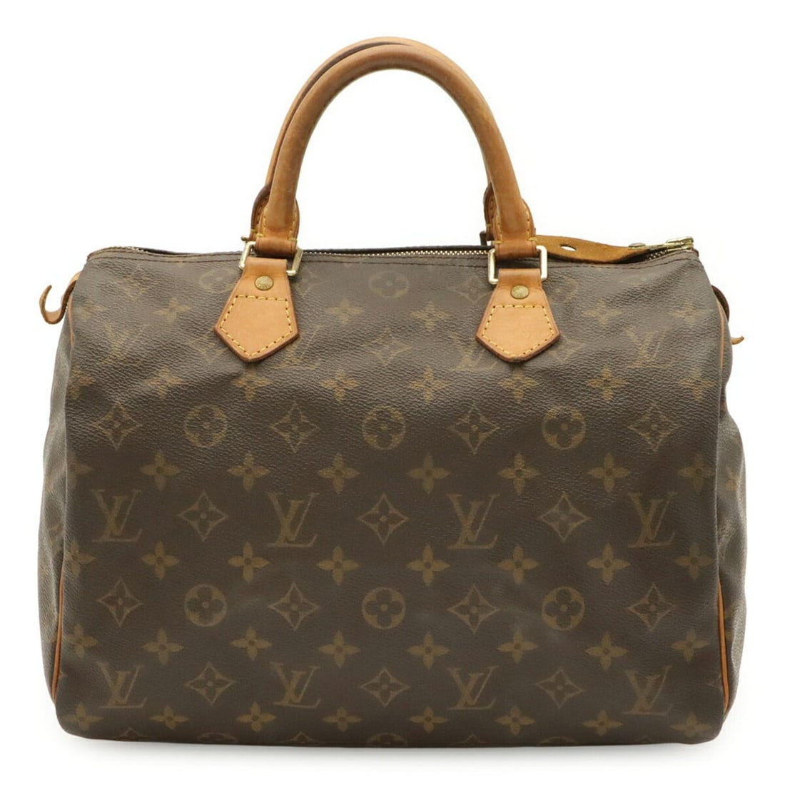 LOUIS VUITTON Louis Vuitton Monogram Speedy 30 Handbag M41526: --- Catalog ---Category: SizeSize (HxWxD): 21.5cm x 30.5cm x 17.5cm / 8.46'' x 12'' x 6.88''Category: DesignType: HandbagColor: BrownGender: WomenMaterial: Monogram , Canvas , PVC , Coated canvas Cate