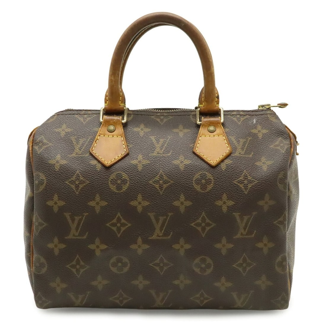 LOUIS VUITTON Louis Vuitton Monogram Speedy 25 Handbag M41528: --- Catalog ---Category: SizeSize (HxWxD): 18.5cm x 25.5cm x 14.5cm / 7.28'' x 10.03'' x 5.7''Category: DesignType: HandbagColor: BrownGender: WomenMaterial: Monogram , Canvas , PVC , Coated canvas Ca