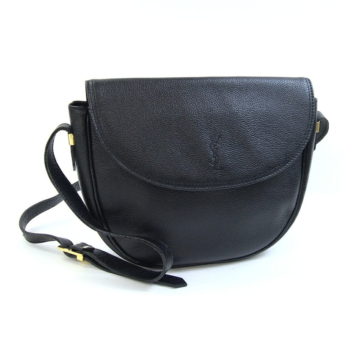 Yves Saint Laurent Shoulder Bag, Black Leather, YSL, Women's, Old Classic Retro YVES SAINT LAURENT: --- Catalog ---Category: SizeSize (HxWxD): 21cm x 25.5cm x 6.5cm / 8.26'' x 10.03'' x 2.55''Category: DesignType: Shoulder bagColor: BlackGender: WomenMaterial: Leather Category: GeneralBrand: Yves Sa