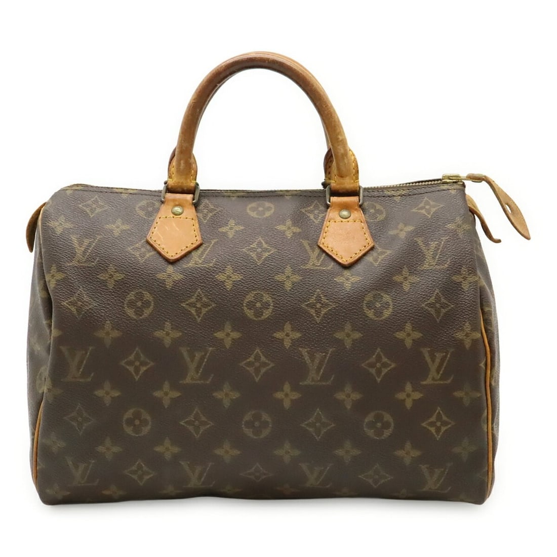 LOUIS VUITTON Louis Vuitton Monogram Speedy 30 Handbag M41526: --- Catalog ---Category: SizeSize (HxWxD): 21.5cm x 30cm x 17.5cm / 8.46'' x 11.81'' x 6.88''Category: DesignType: HandbagColor: BrownGender: WomenMaterial: Monogram , Canvas , PVC , Coated canvas Cat