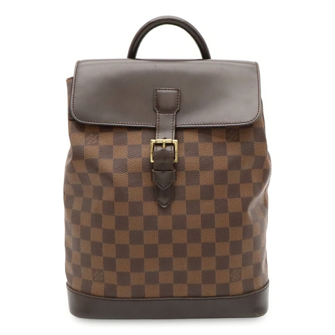 LOUIS VUITTON Damier Soho Backpack/Daypack/Shoulder Bag N51132 (1 of 12)