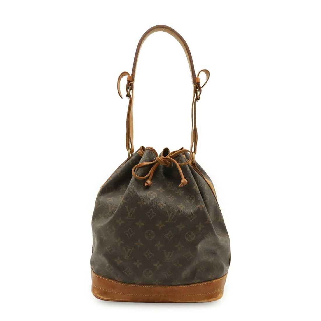 LOUIS VUITTON Louis Vuitton Monogram Noe Shoulder Bag Model M42224: --- Catalog ---Category: SizeSize (HxWxD): 33.5cm x 26.5cm x 19cm / 13.18'' x 10.43'' x 7.48''Category: DesignType: Shoulder bagColor: Brown, Monogram, WhiteGender: WomenMaterial: Monogram Category: G