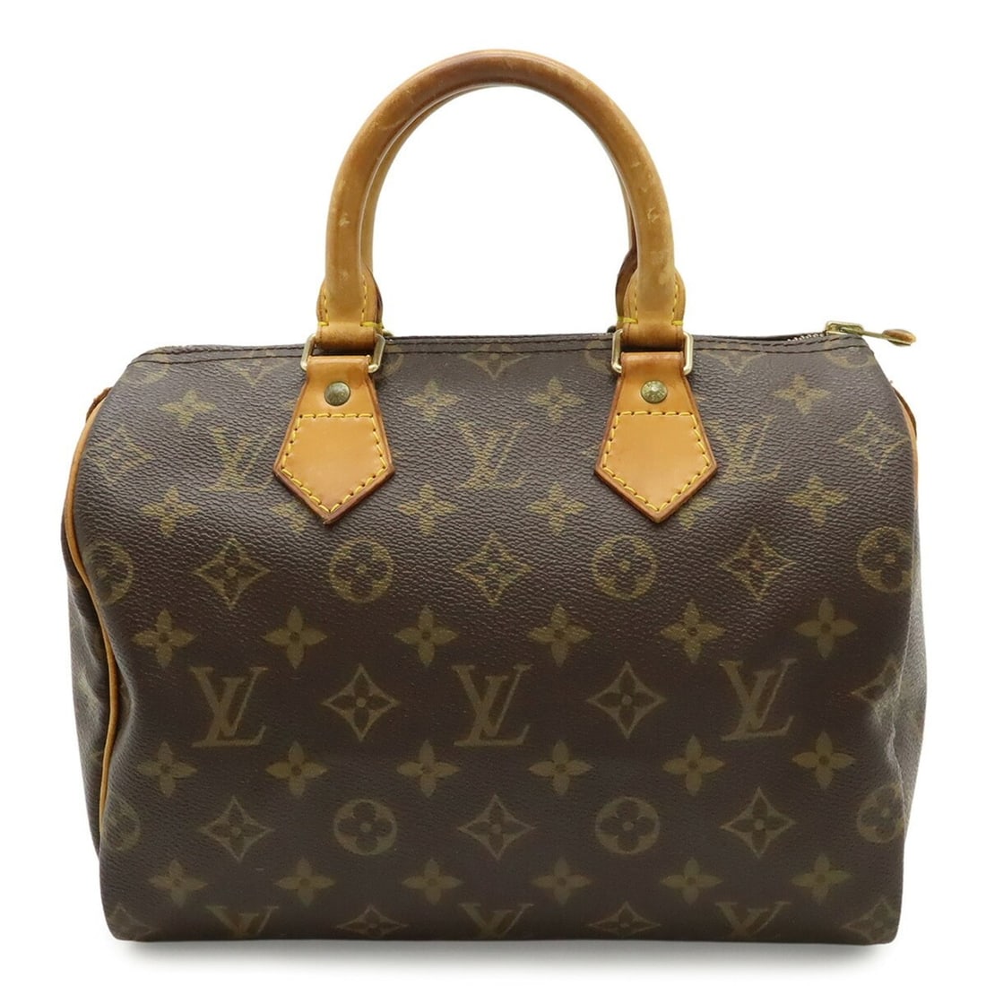 LOUIS VUITTON Louis Vuitton Monogram Speedy 25 Handbag M41528: --- Catalog ---Category: SizeSize (HxWxD): 18.5cm x 25.5cm x 14.5cm / 7.28'' x 10.03'' x 5.7''Category: DesignType: HandbagColor: BrownGender: WomenMaterial: Monogram , Canvas , PVC , Coated canvas Ca