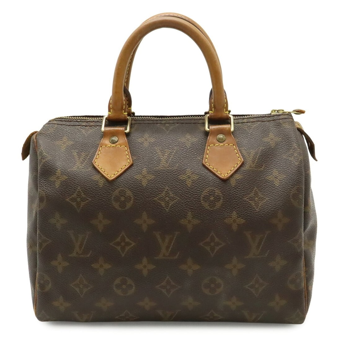 LOUIS VUITTON Louis Vuitton Monogram Speedy 25 Handbag M41528: --- Catalog ---Category: SizeSize (HxWxD): 18.5cm x 25.5cm x 15cm / 7.28'' x 10.03'' x 5.9''Category: DesignType: HandbagColor: BrownGender: WomenMaterial: Monogram , Canvas , PVC , Coated canvas Cate