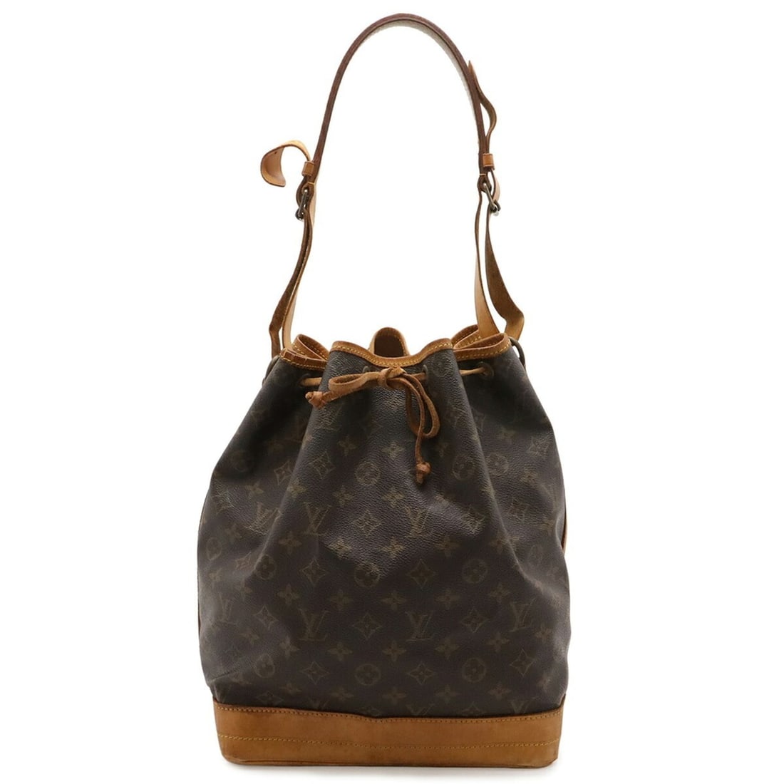 LOUIS VUITTON Louis Vuitton Monogram Noe Shoulder Bag Model M42224: --- Catalog ---Category: SizeSize (HxWxD): 34cm x 25.5cm x 18.5cm / 13.38'' x 10.03'' x 7.28''Category: DesignType: Shoulder bagColor: Brown, MonogramGender: WomenMaterial: Monogram Category: GeneralM