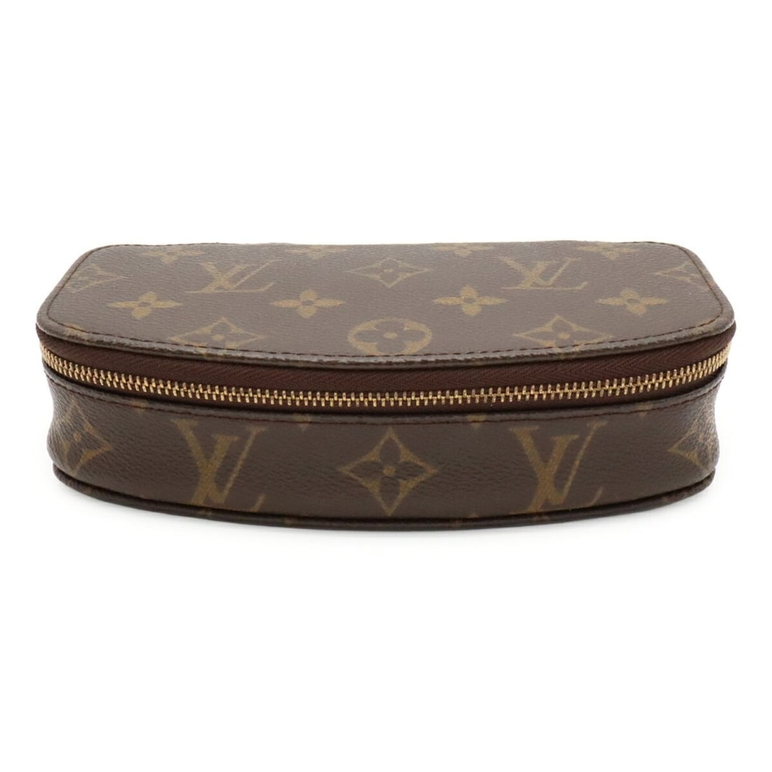 LOUIS VUITTON Monogram Pochette Monte Carlo Case M47352: --- Catalog ---Category: SizeSize (HxWxD): 4.5cm x 17cm x 8.5cm / 1.77'' x 6.69'' x 3.34''Category: DesignType: PouchColor: Brown, MonogramGender: Men,WomenMaterial: Monogram Category: GeneralMPN: M47
