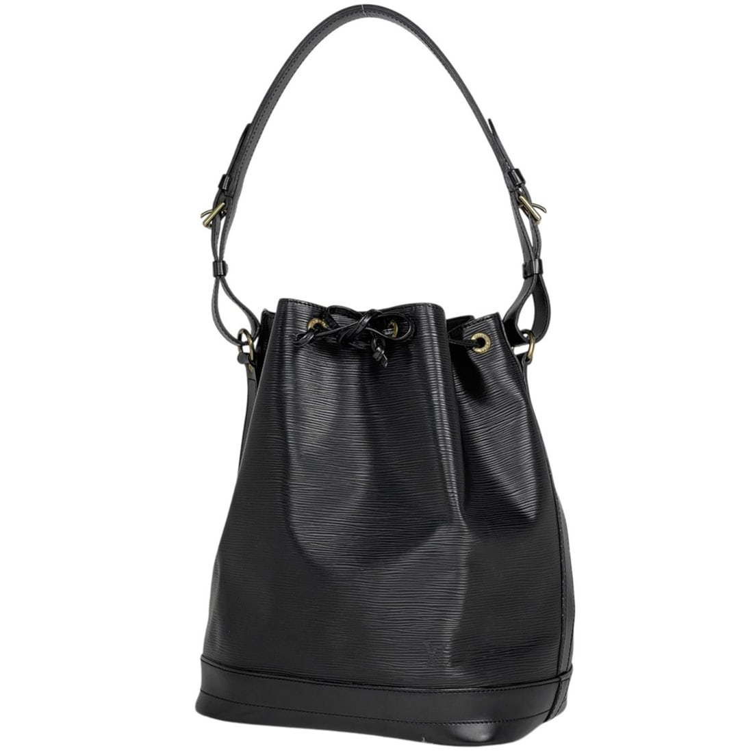 Louis Vuitton Noé Shoulder Bag, Drawstring Type, Epi Leather, Noir (Black), M59002, Women's (1 of 10)
