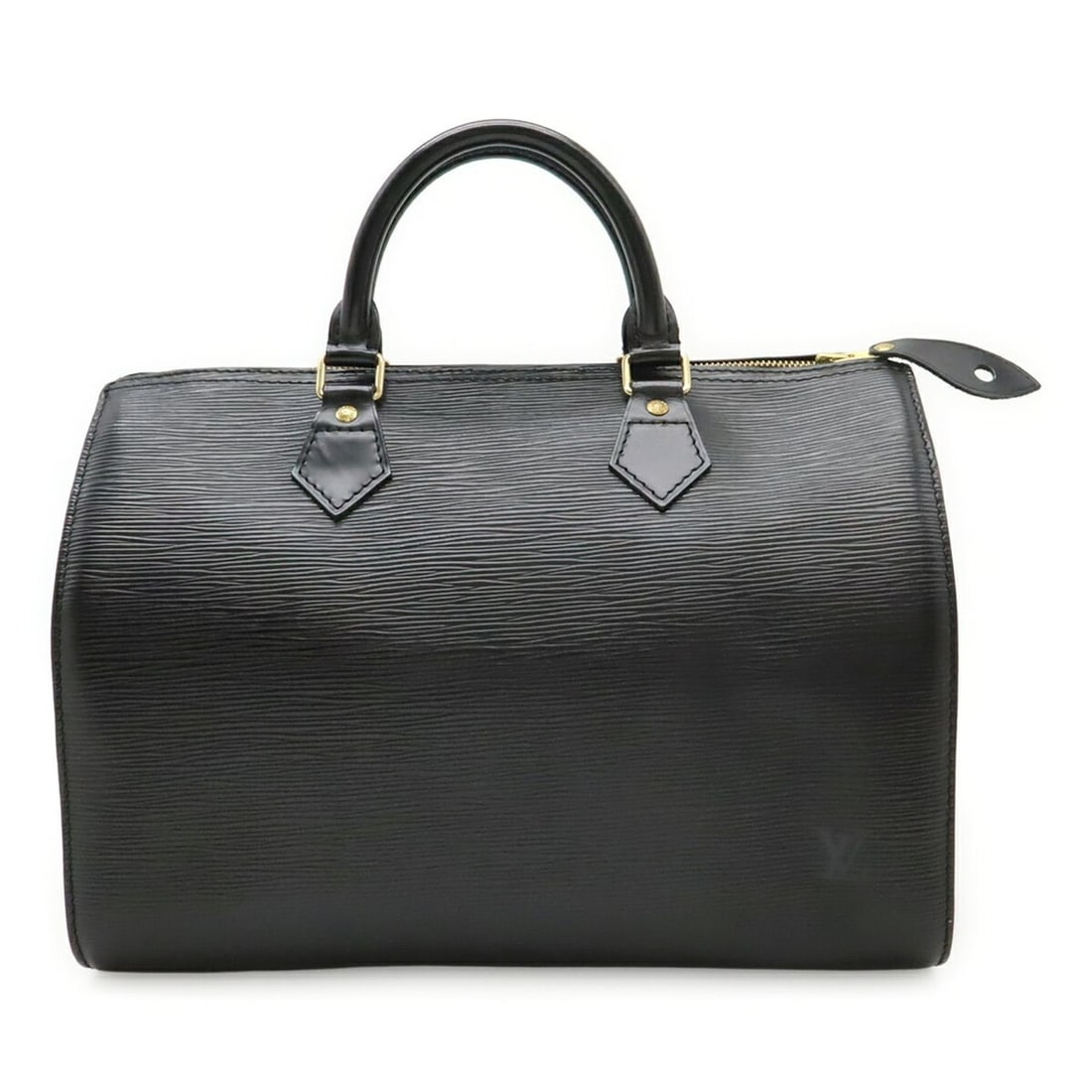 LOUIS VUITTON Epi Speedy 30 Handbag Boston Bag Leather Noir Black M59022: --- Catalog ---Category: SizeSize (HxWxD): 22cm x 33cm x 18cm / 8.66'' x 12.99'' x 7.08''Category: DesignType: Boston bag, HandbagColor: Black, NoirGender: WomenMaterial: Epi leather Category: General