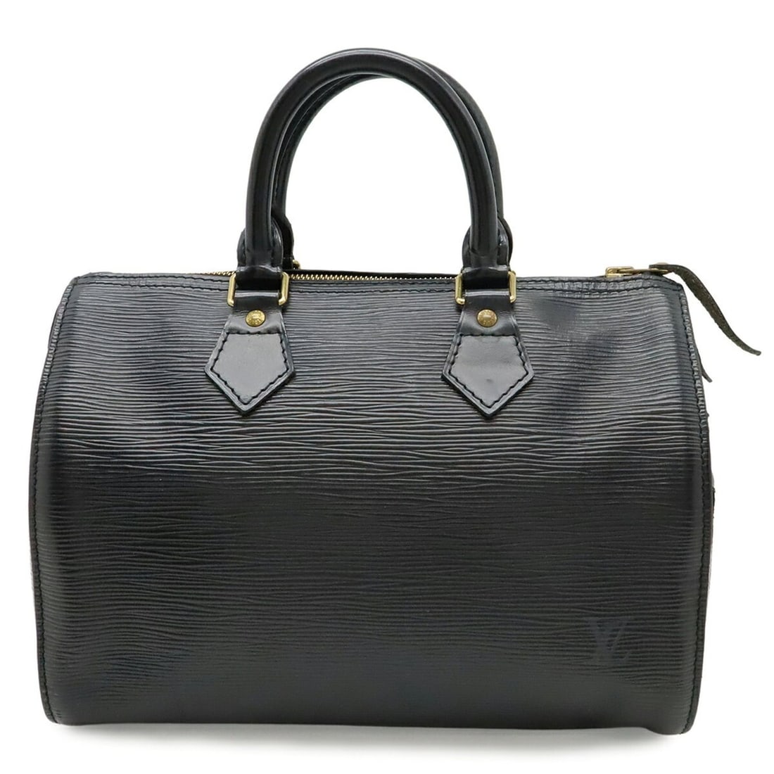 LOUIS VUITTON Epi Speedy 25 Handbag, Noir Black, M59032: --- Catalog ---Category: SizeSize (HxWxD): 19cm x 27.5cm x 15cm / 7.48'' x 10.82'' x 5.9''Category: DesignType: HandbagColor: Black, NoirGender: WomenMaterial: Epi leather Category: GeneralMPN: M59032