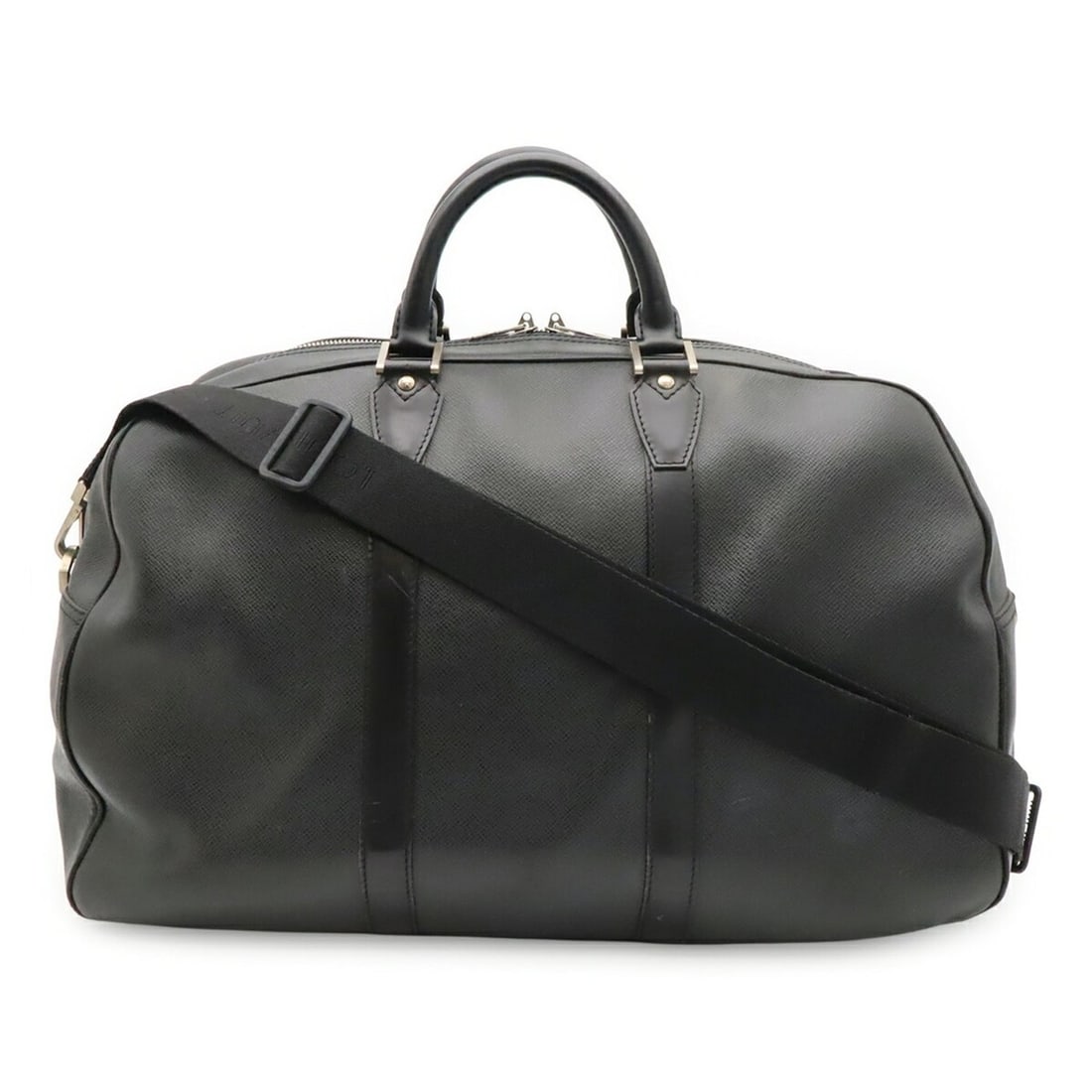 LOUIS VUITTON Taiga Kendall PM Boston Bag Travel Shoulder Ardoise Black M30122 (1 of 10)