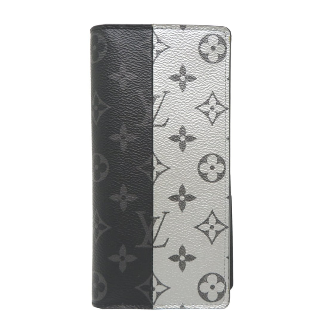 Louis Vuitton Portefeuille Brazza Men's Long Wallet M63027 (Discontinued) Eclipse Split Black: --- Catalog ---Category: SizeSize (HxWxD): 10cm x 19cm x 2.5cm / 3.93'' x 7.48'' x 0.98''Category: DesignType: Long wallet (bi-fold)Color: Black, GrayGender: MenCategory: GeneralMPN: M63027Brand: Loui