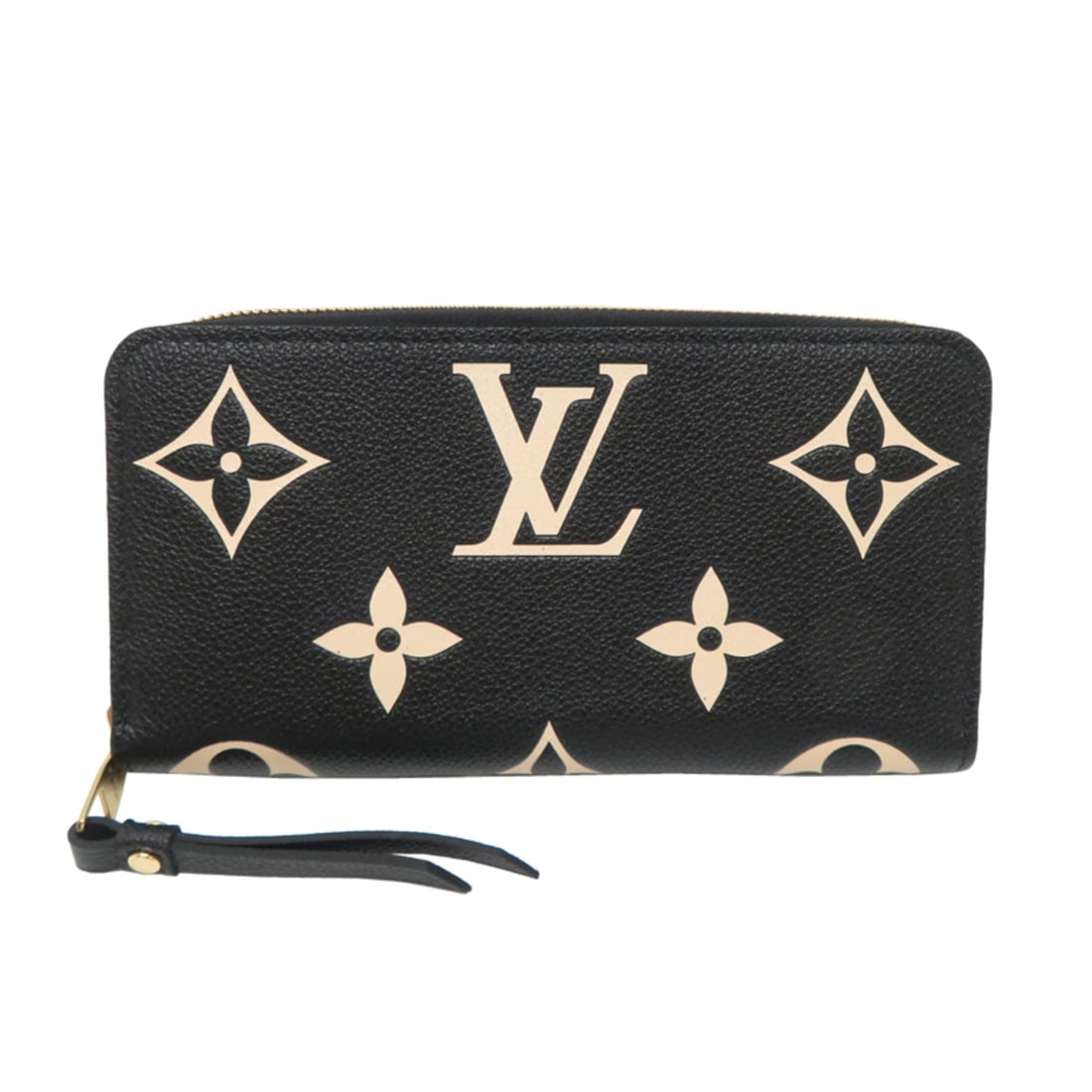 Louis Vuitton Zippy Wallet Women's Long M80481 Monogram Empreinte Black: --- Catalog ---Category: SizeSize (HxWxD): 10.5cm x 19.5cm x 2.5cm / 4.13'' x 7.67'' x 0.98''Category: DesignType: Long wallet (bi-fold)Color: Beige, BlackGender: WomenMaterial: Monogram Empreinte Cat