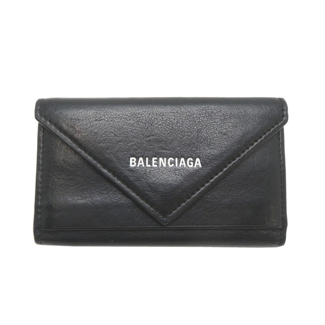Balenciaga Paper 6-Key Case for Women and Men, Leather, Black (499204): --- Catalog ---Category: DesignType: KeycaseColor: BlackGender: Men,WomenMaterial: Leather Category: GeneralMPN: 499204Brand: BalenciagaCountry of Origin: ItalyCategory: Physical PropertiesSize (HxWxD