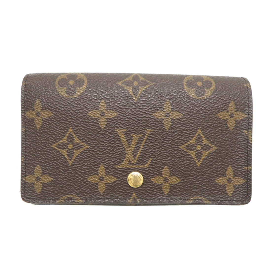 Louis Vuitton Portemonnaie Billet Trésor Women's/Men's Bi-fold Wallet M61730 Monogram Brown: --- Catalog ---Category: SizeSize (HxWxD): 9cm x 14cm x 2.5cm / 3.54'' x 5.51'' x 0.98''Category: DesignType: Wallet (bi-fold)Color: BrownGender: Men,WomenMaterial: Monogram Category: GeneralMPN: M617