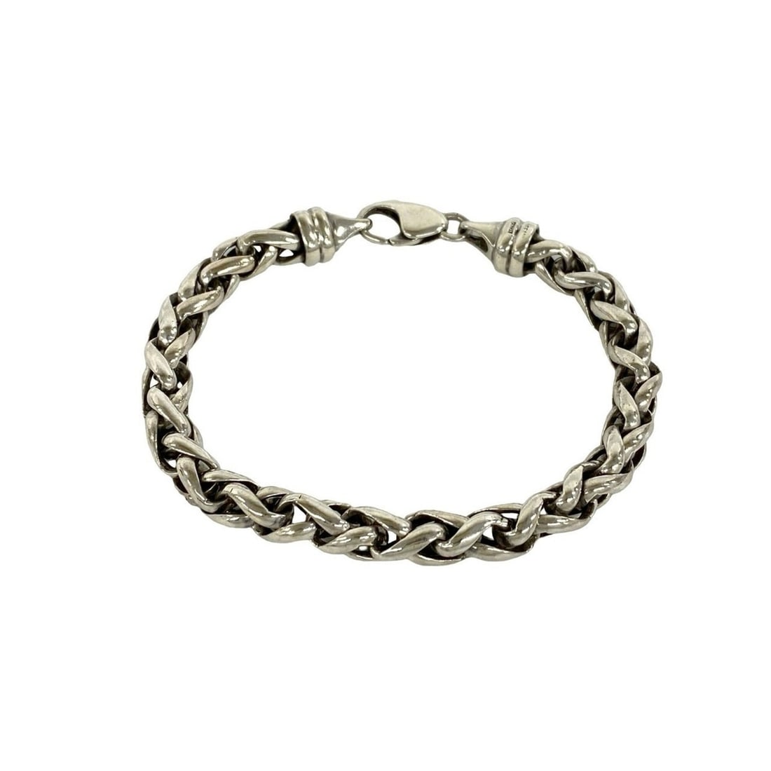 TIFFANY&Co. Tiffany Vintage Sterling Silver 925 Chain Bracelet Bangle Accessory 285-7: --- Catalog ---Category: SizeLength: 18cm / 7.08''Category: DesignType: Charm braceletColor: SilverGender: WomenMaterial: Silver 925Category: GeneralBrand: Tiffany--- Item List ---Section: ConditionRa