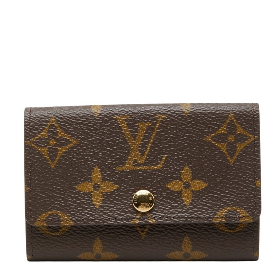 Louis Vuitton Monogram Multicles 6 Key Case, 6-ring, M62630, Brown Leather, Women's LOUIS VUITTON: --- Catalog ---Category: DesignType: KeycaseColor: BrownGender: WomenCategory: GeneralMPN: M62630Brand: Louis VuittonCategory: Physical PropertiesSize (HxWxD): 7cm x 10.2cm x 1.5cm / 2.75'' x 4.01'' x