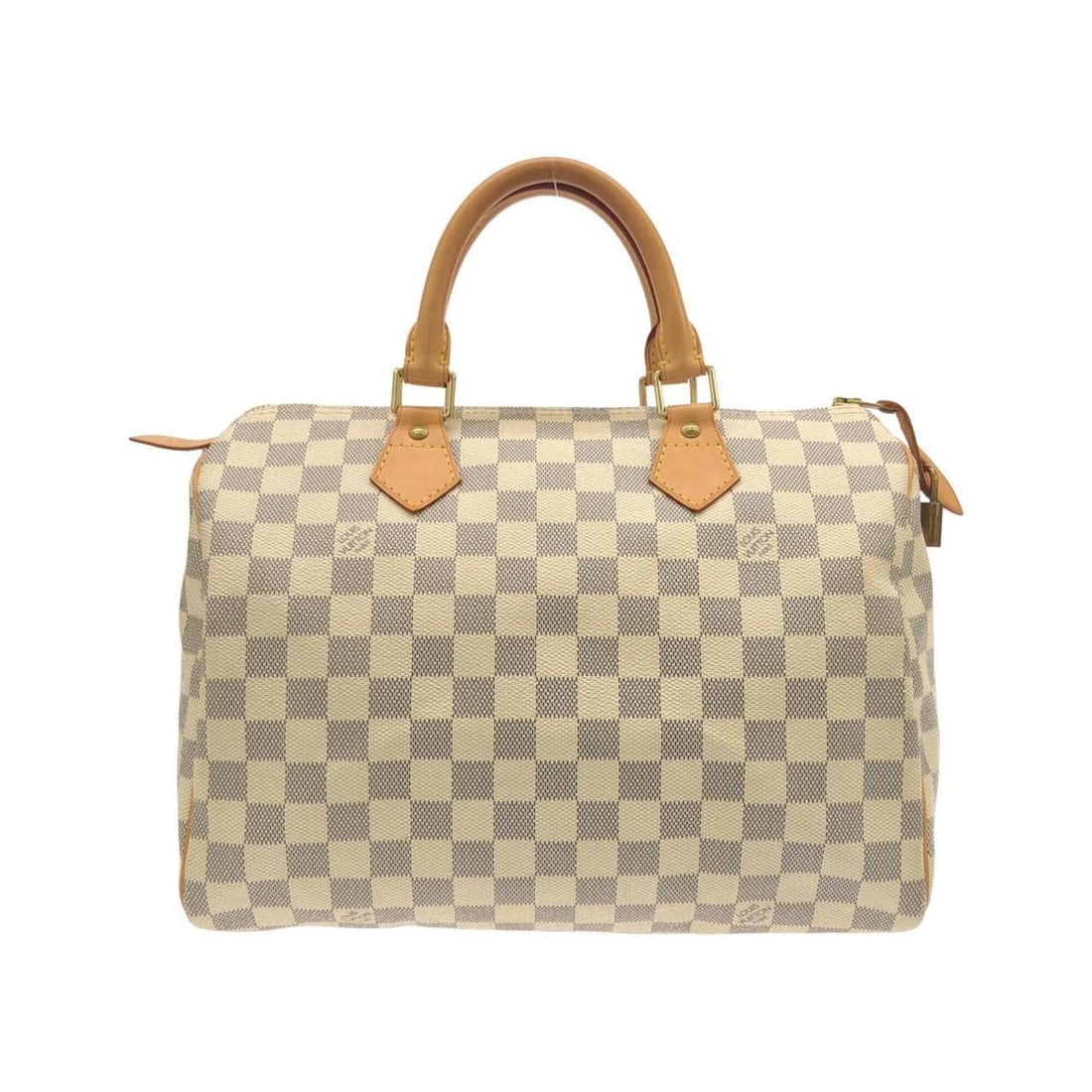 Louis Vuitton Damier Azur Speedy 30cm N41533 Boston Bag: --- Catalog ---Category: SizeSize (HxWxD): 19.5cm x 30cm x 17.5cm / 7.67'' x 11.81'' x 6.88''Category: DesignType: Boston bagColor: AzurGender: WomenMaterial: Coated canvas Hardware Color: GoldCategor