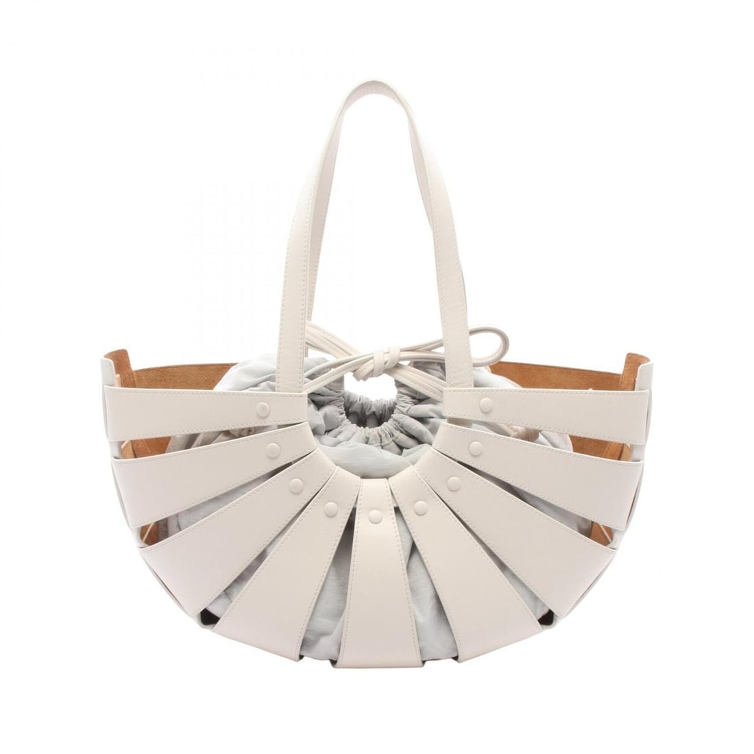 Bottega Veneta The Shell Medium Shoulder Bag Handbag Leather Women's White 651577VMAUH: --- Catalog ---Category: SizeSize (HxWxD): 20cm x 40cm x 11cm / 7.87'' x 15.74'' x 4.33''Category: DesignType: Handbag, Shoulder bagColor: WhiteGender: WomenMaterial: Leather Category: GeneralMPN: