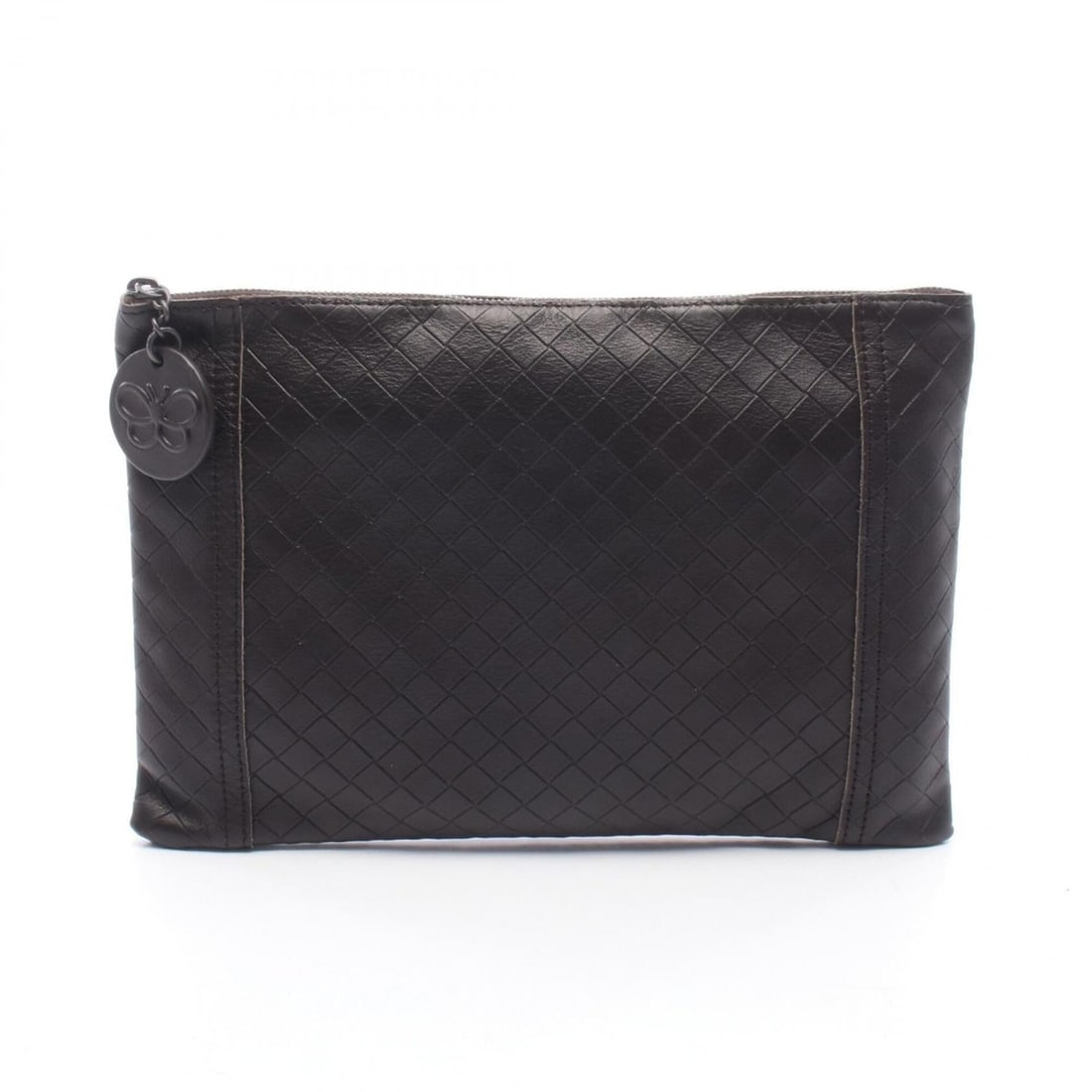 Bottega Veneta Intrecciato Embossed Leather Second Bag Clutch Handbag for Men and Women, Brown Tones: --- Catalog ---Category: SizeSize (HxWxD): 17cm x 25.5cm x 1cm / 6.69'' x 10.03'' x 0.39''Category: DesignType: Clutch bag, HandbagColor: BrownGender: Men,WomenMaterial: Leather Category: