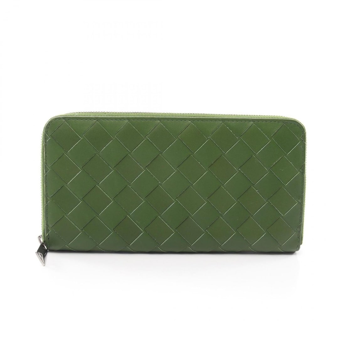 Bottega Veneta Intrecciato Round Long Wallet, Leather, Men's/Women's, Green: --- Catalog ---Category: SizeSize (HxWxD): 10cm x 19cm x 1.5cm / 3.93'' x 7.48'' x 0.59''Category: DesignType: Long wallet (bi-fold)Color: GreenGender: Men,WomenMaterial: Leather Category: GeneralBran