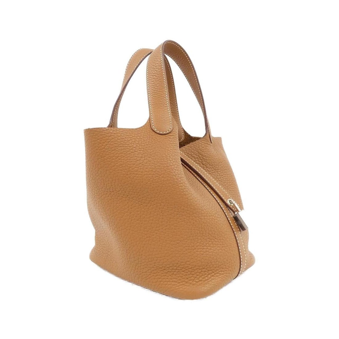 Hermes Picotin Lock PM 056289CK Handbag: --- Catalog ---Category: SizeSize (HxWxD): 19cm x 18cm x 13.5cm / 7.48'' x 7.08'' x 5.31''Category: DesignType: HandbagColor: BrownGender: WomenMaterial: Taurillon clemence leather Category: GeneralMP