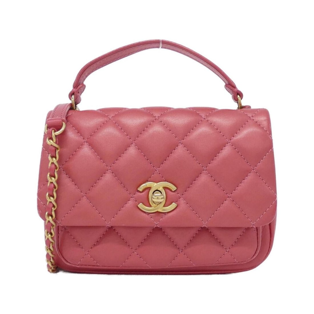 Chanel AS1226 handbag: --- Catalog ---Category: SizeSize (HxWxD): 13cm x 18cm x 4.5cm / 5.11'' x 7.08'' x 1.77''Category: DesignType: HandbagColor: PinkGender: WomenMaterial: Leather Category: GeneralBrand: Chanel--- Item L