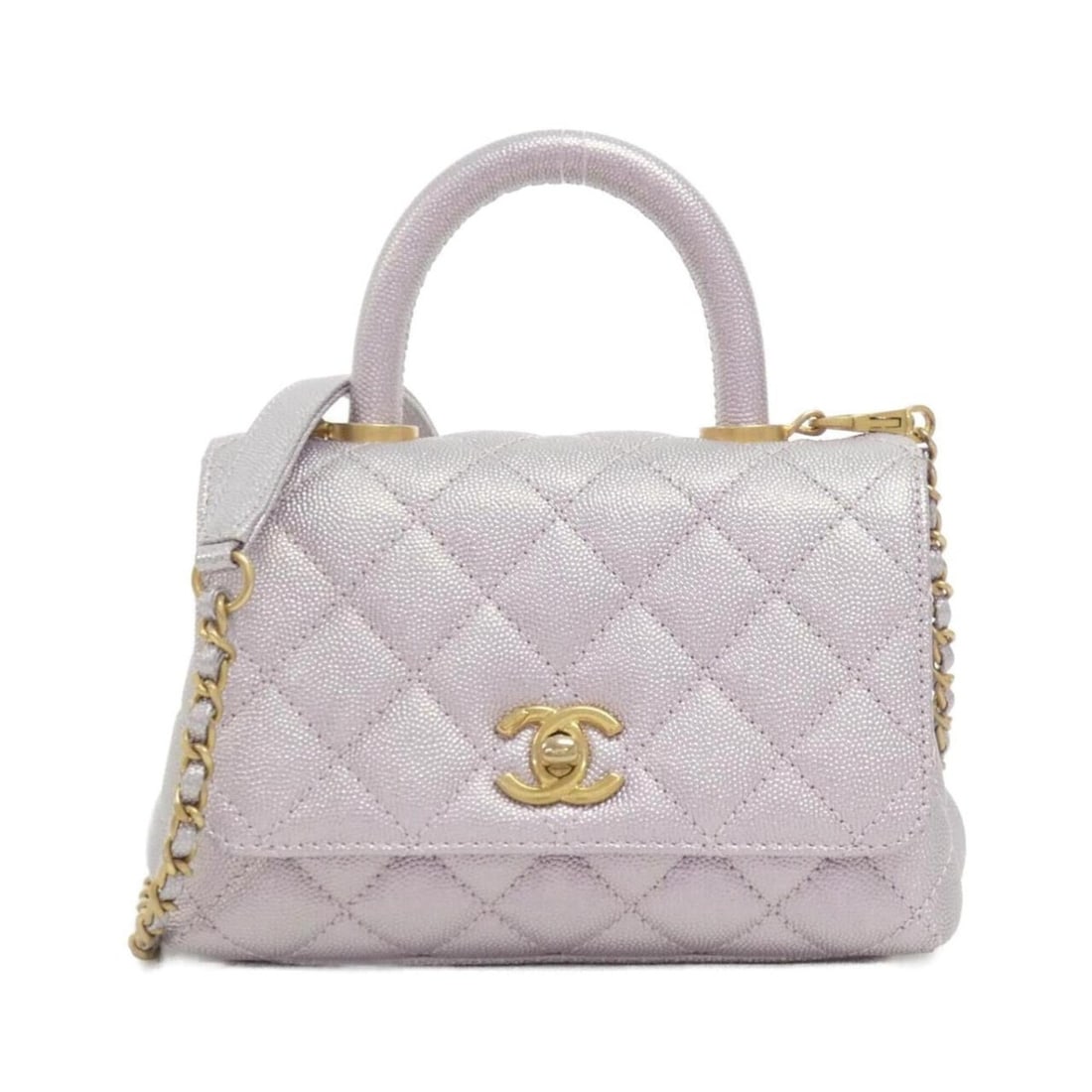 Chanel AS2215 handbag: --- Catalog ---Category: SizeSize (HxWxD): 13cm x 19cm x 9cm / 5.11'' x 7.48'' x 3.54''Category: DesignType: HandbagColor: PinkGender: WomenMaterial: Leather Category: GeneralBrand: Chanel--- Item Lis