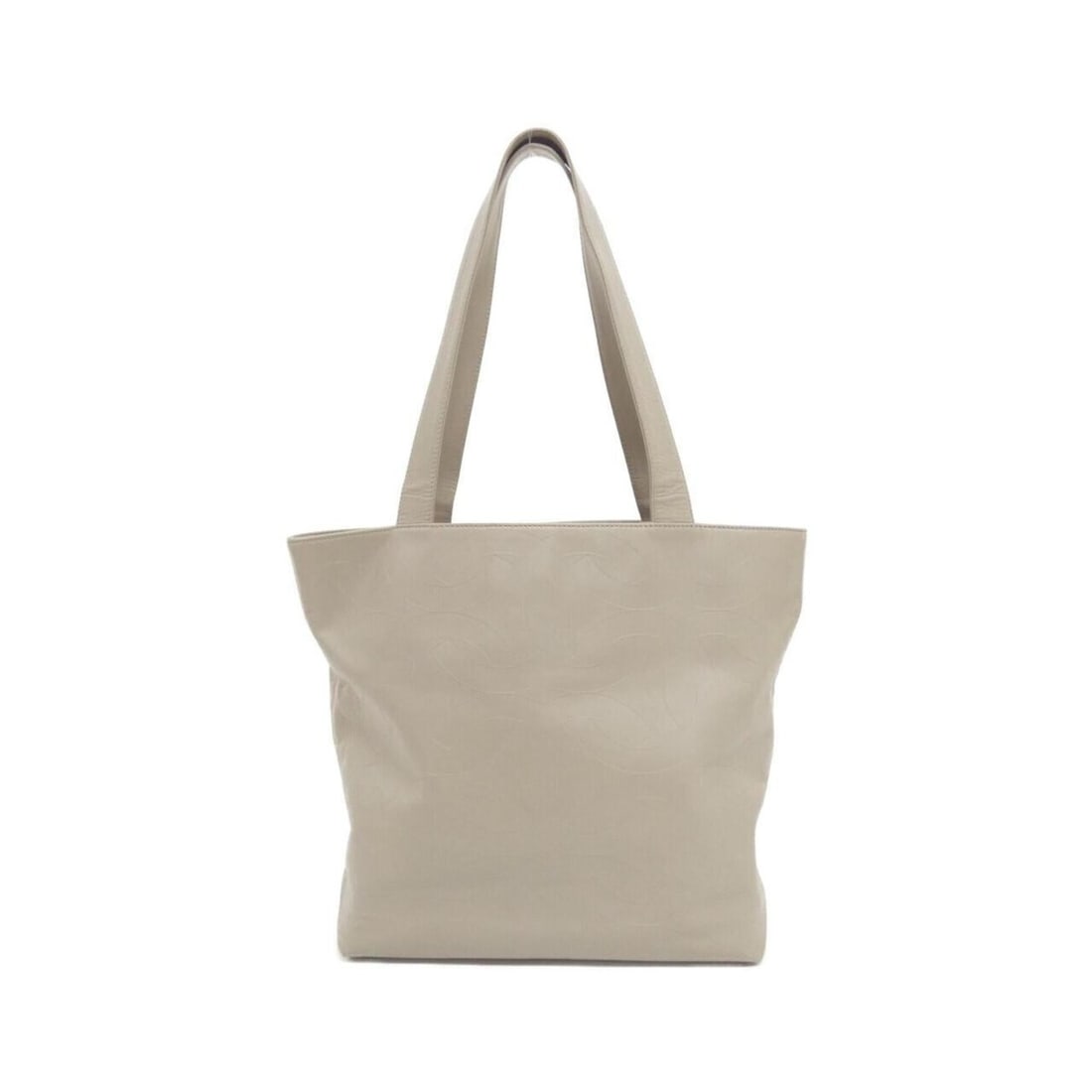 Chanel 14216 handbag: --- Catalog ---Category: SizeSize (HxWxD): 32cm x 31cm x 10cm / 12.59'' x 12.2'' x 3.93''Category: DesignType: HandbagColor: GrayGender: Women,MenMaterial: Leather Category: GeneralBrand: Chanel---