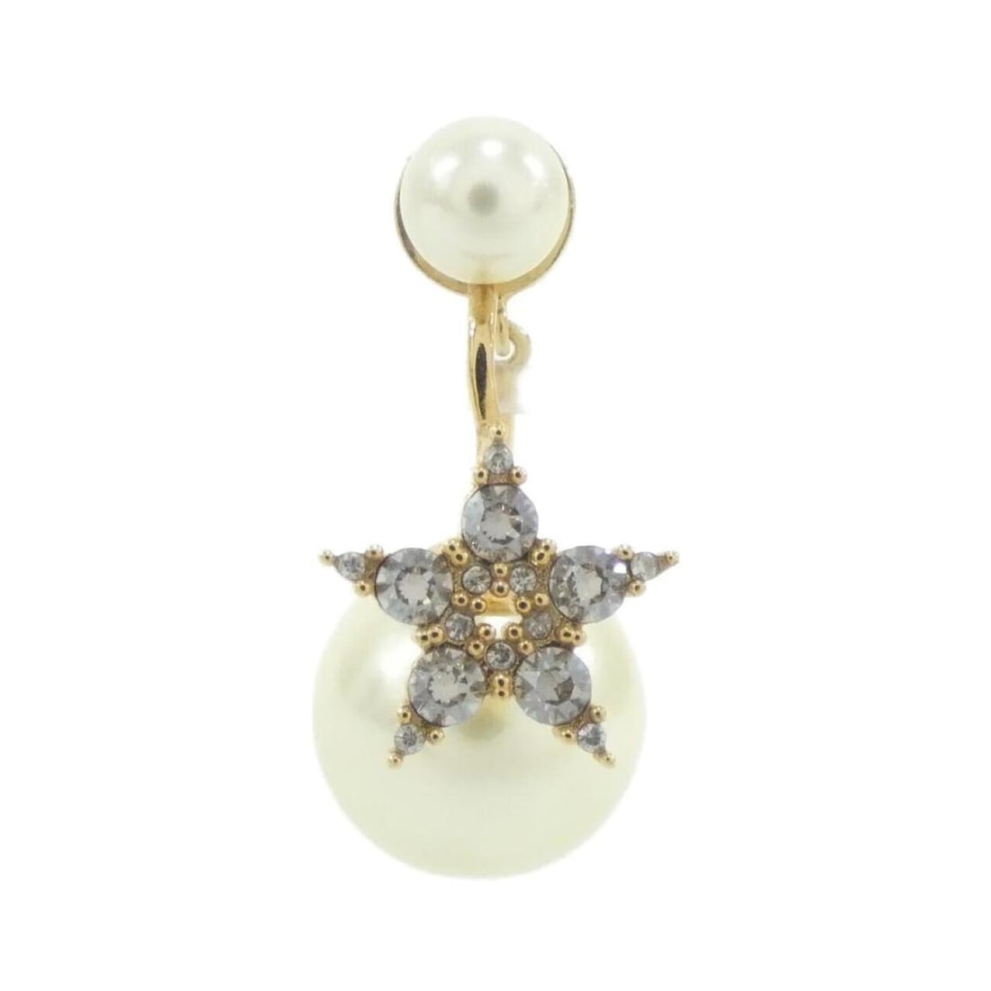 Christian Dior My ABC Tribal E1036ABCCY Earrings: --- Catalog ---Category: SizeSize (HxWxD): 13.00mm x 13.00mm / 0.51'' x 0.51''Category: DesignType: Stud earringsColor: Clear, WhiteGender: WomenSingle earring: YesCategory: GeneralBrand: Christian