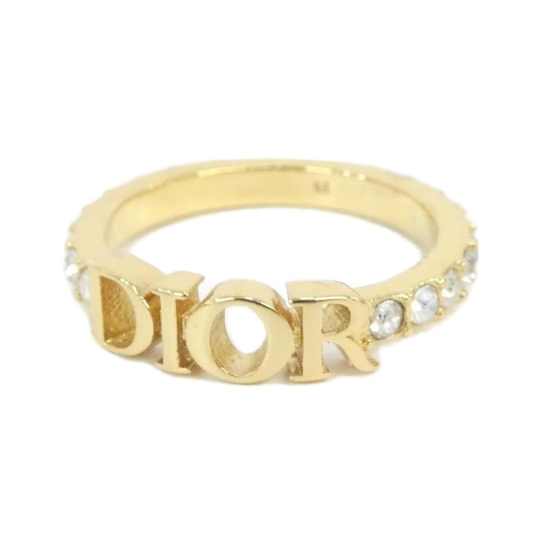 Christian Dior Revolution R1009DVOCY Ring: --- Catalog ---Category: SizeJP Size: 12US Size: 6.5Category: DesignType: Band ringGender: WomenCategory: GeneralBrand: Christian Dior--- Item List ---Section: ConditionRanking: Rank A Used - A few