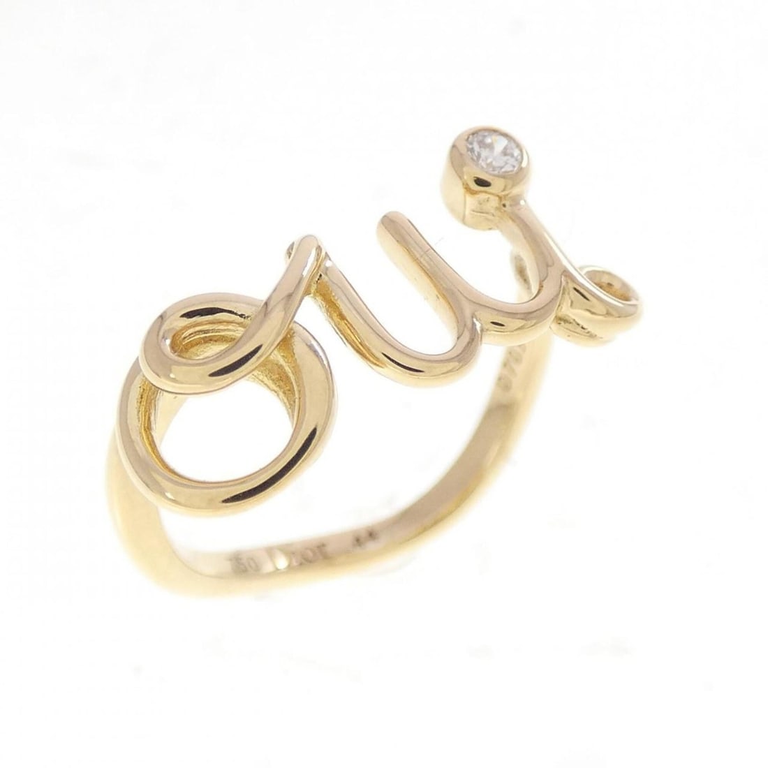 Christian Dior Amour Ring: --- Catalog ---Category: SizeUS Size: 3Brand Size: 44Category: DesignType: Band ringGender: WomenMaterial: Yellow gold (18K)Category: GeneralBrand: Christian Dior--- Item List ---Section: