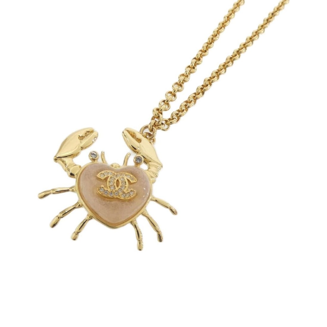 Chanel ABF055 Necklace: --- Catalog ---Category: SizePendant Size: 30mm x 25mm / 1.18'' x 0.98''Neck Circumference: 40 cm - 46 cm / 15.74'' - 18.11''Category: DesignColor: PinkGender: WomenNecklace Type: NecklaceCategory: