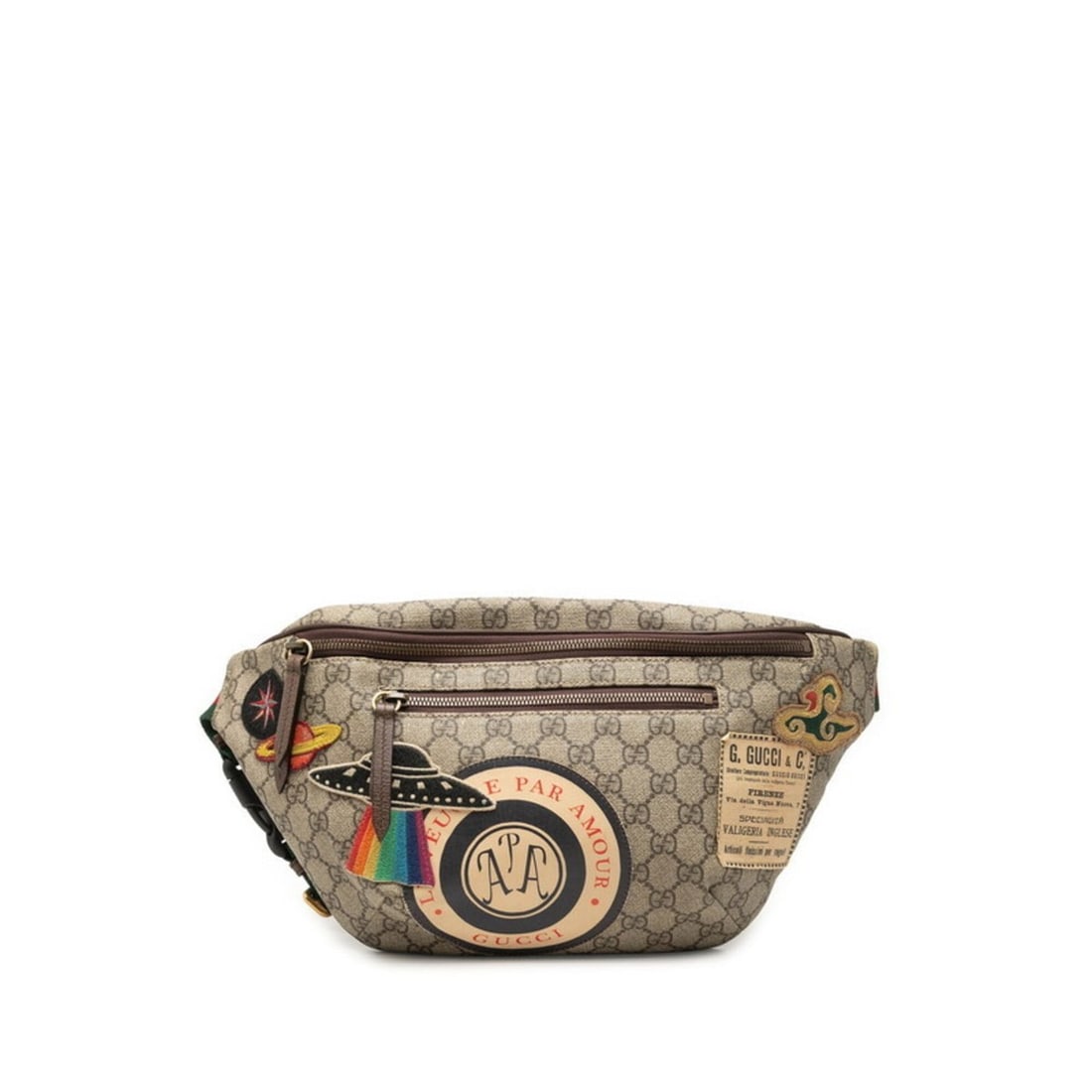 Gucci GG Supreme Courier Sherry Line Waist Pouch Body Bag 529711 Beige Brown Leather Men's GUCCI: --- Catalog ---Category: SizeSize (HxWxD): 19cm x 40cm x 5cm / 7.48'' x 15.74'' x 1.96''Strap Length: 95cm / 37.4''Category: DesignType: Fanny packColor: Beige brownGender: MenClosure: